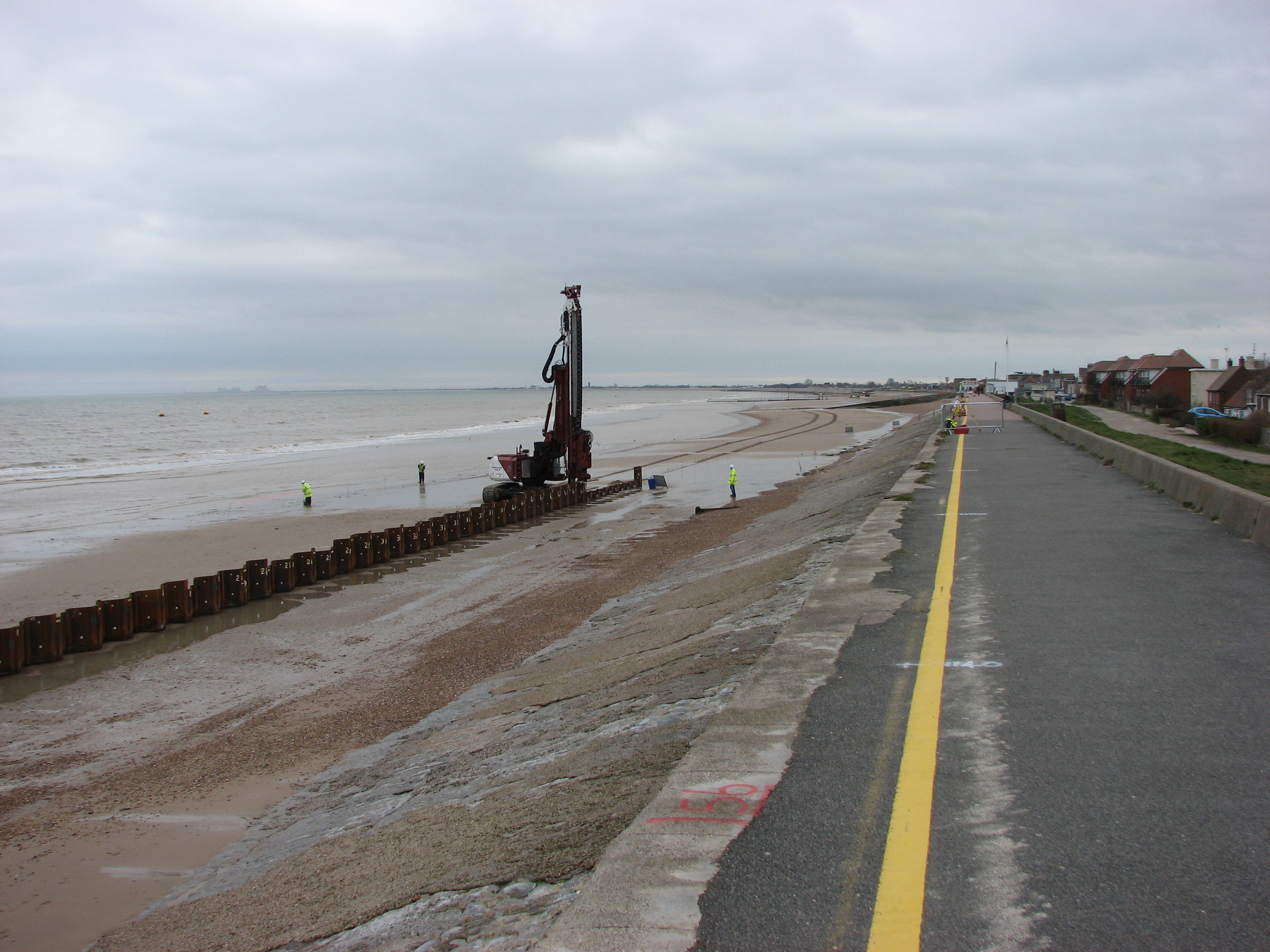 Various Seawall Dymchurch Photographs